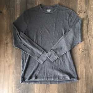 Comfy waffle crew shirt